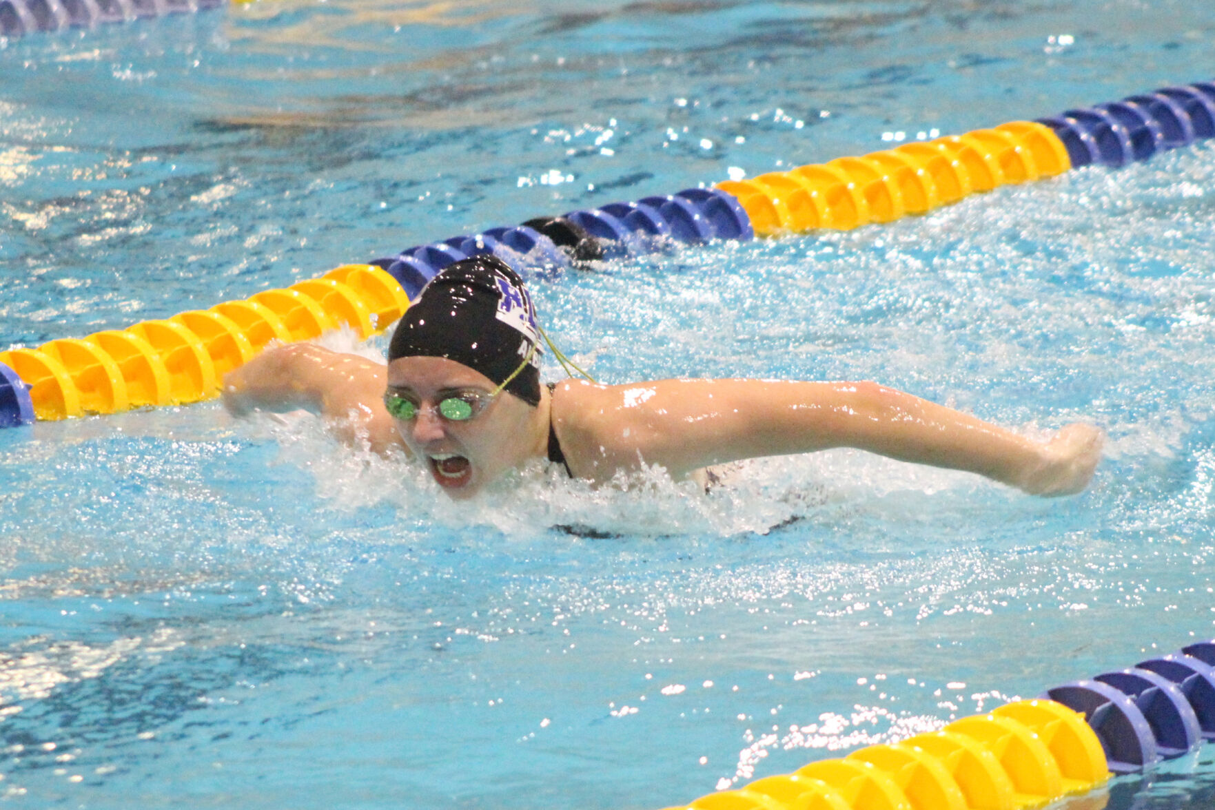 Rice Lake girls swim and dive vs. Hudson 10-6-20